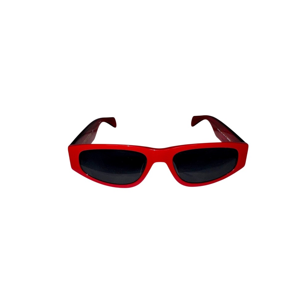 Rag & Bone Sunglasses Women OS Red RNB1047/G/S Hexetate Rectangular 55 mm